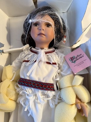 Paradise Galleries Native American Doll Sacred Moon Denise McMillan Premiere 20 