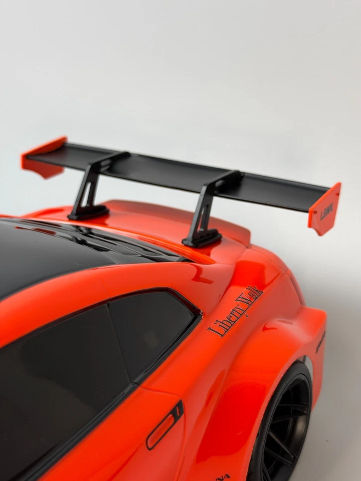 1/10 Nissan Skyline GT-R R35 RC Car Liberty Walk Rear Wing Spoiler Drift Touring - Image 4 of 4