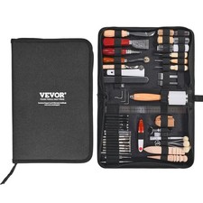 59-Piece Classic Leather Kit with All Essential Tools for Beginners