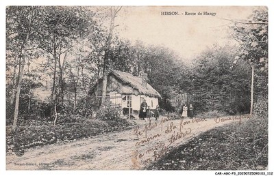 CAR-AGCP3-0162-02 - HIRSON - Route de Blangy