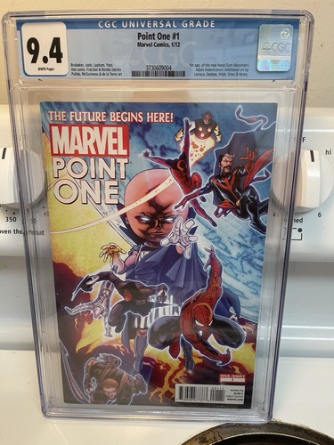 Point One #1 CGC 9.4. 1st Appearance of the new Nova