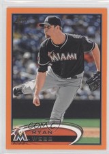 2012 Topps Update Holiday Factory Set Bonus Pack Orange 206/210 Ryan Webb 0h1