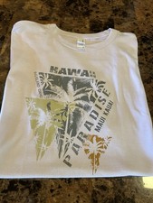 hawaiian t shirts Brand New Cotton Medium Hawaii Theme Free Ship From Hawaii