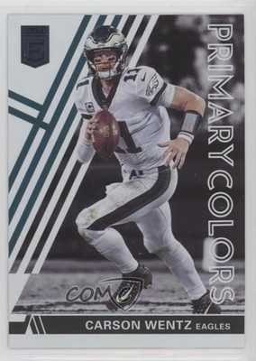 2018 Donruss Elite Primary Colors 25/299 Carson Wentz #PC18 z5b
