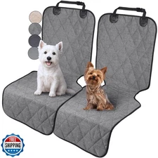 VIVAGLORY Dog Front Seat Cover Seatflex Car Seat Protector for Dog, Car Cover