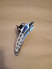 [TY] Vintage Huret Front Derailleur 4 Hole 28.6 mm Clamp Double Bottom