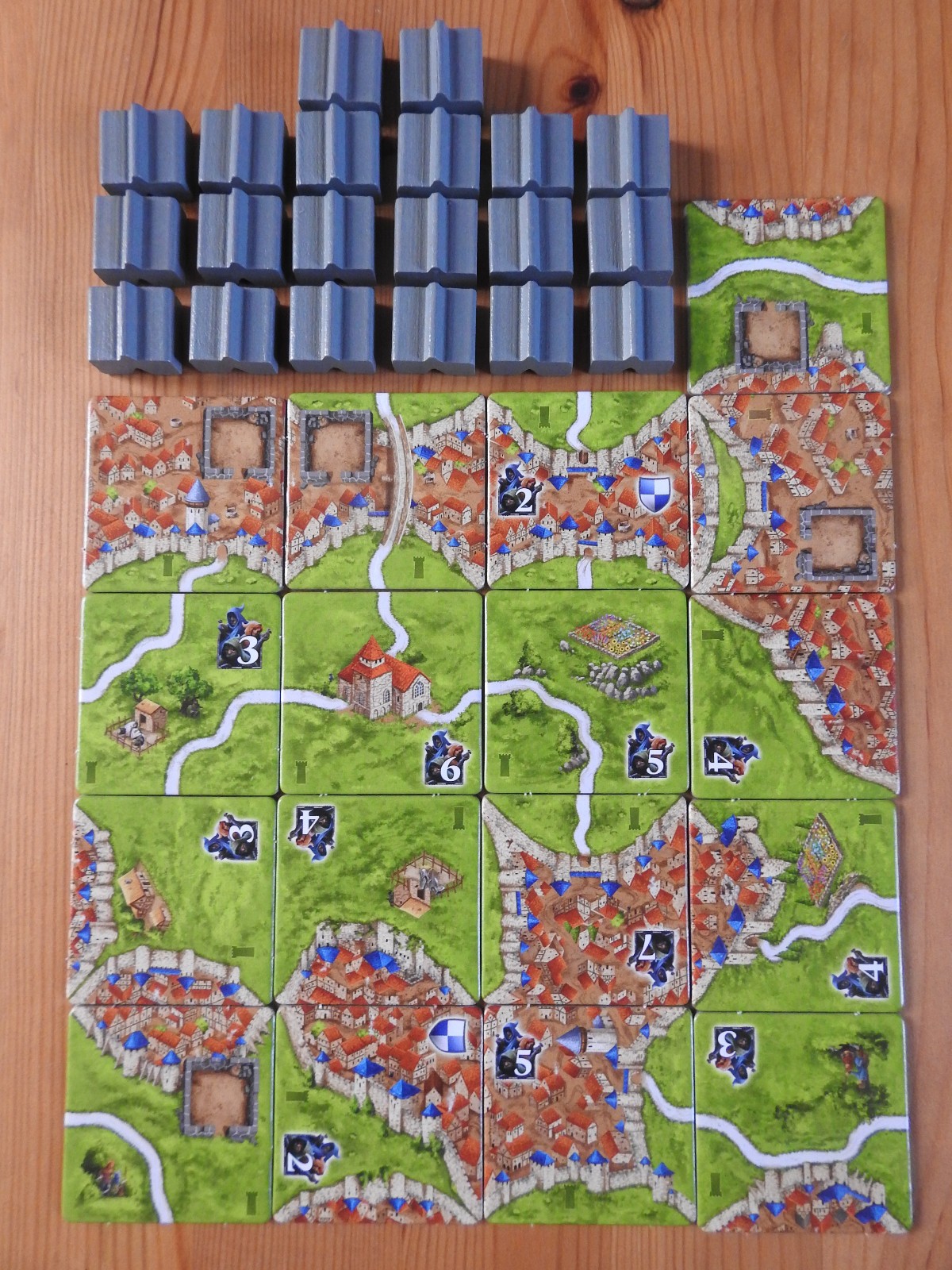 Carcassonne – Towers & Thieves | Expansion 4 | 2025 (No Box) | New | Rules