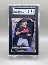 Jace LaViolette 2025 Panini Prizm Premium Pandora /199 Card #42 SGC-9.5 MINT+!