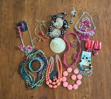 Quality Costume Jewelry Lot Of 11 Sets Various Necklaces Earrings Bracelets J20