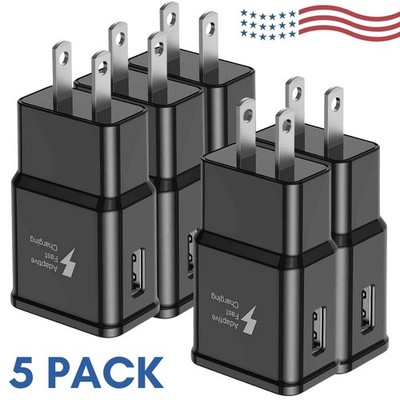 For Samsung Galaxy S24 S23 S22 S21 S20 S10 15W Fast Charger Plug USB Power Block