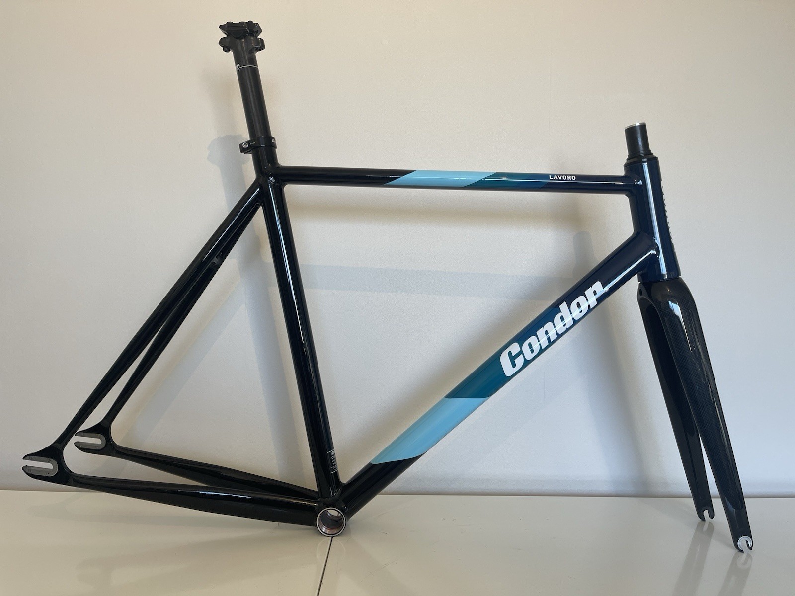CONDOR LAVORO 55cm Track Bike Frame & Carbon Seatpost – NEVER RIDDEN! RRP: £1099