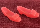 VTG Pink Barbie Francie Doll 1960's MOD Era Squishy Marked Japan Bowed Shoes