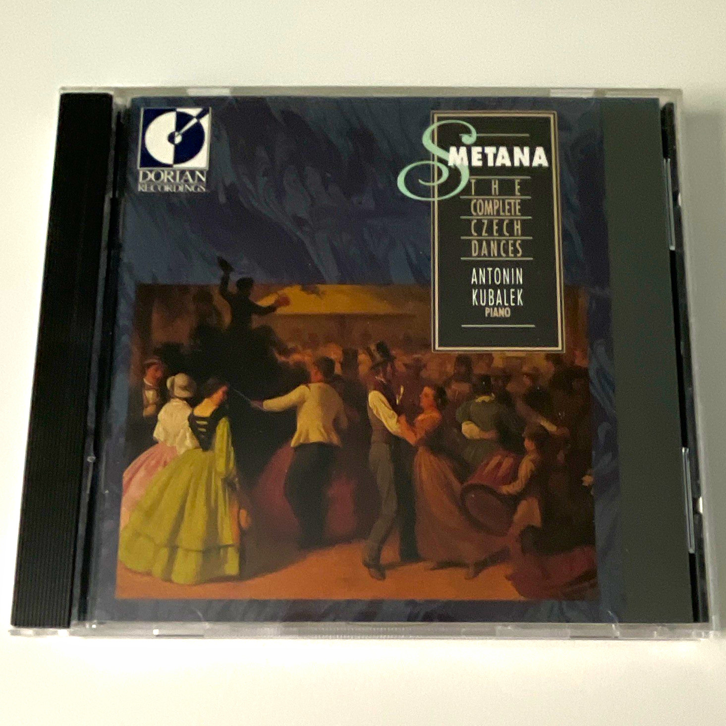 Dorian Recordings Antonin Kubalek Smetana Complete Czech Dances Piano CD 1990