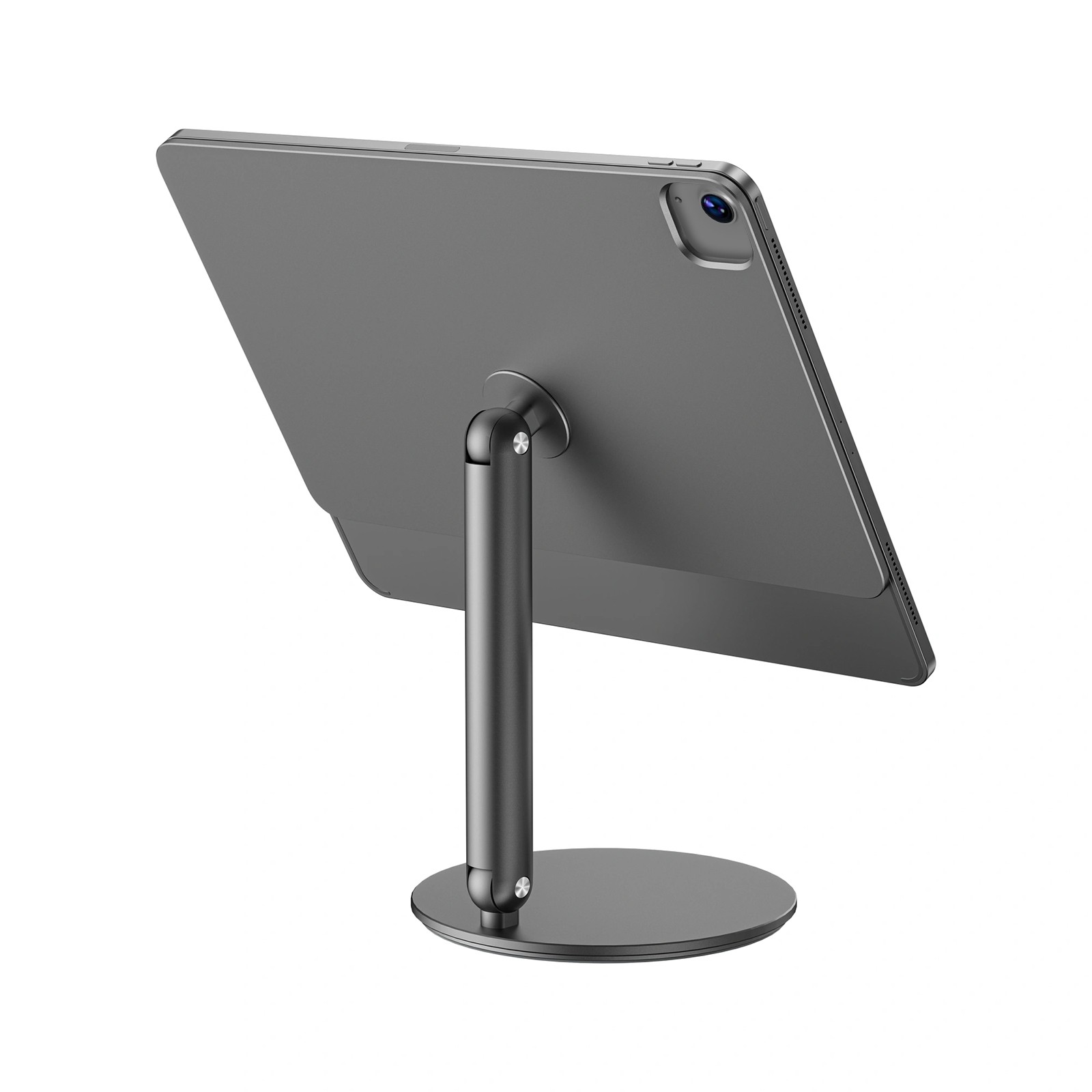 WIWU support bureau iPad en aluminium gris pour les appels vidéo à la maison