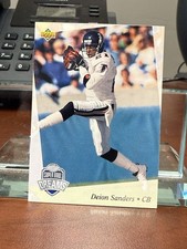 1993 Upper Deck NFL Experience Football Super Bowl Dreams Deion Sanders Card #26