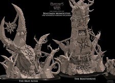 The Beastmen Monolyths (x2)/TTRPG/Wargaming/Terrain/Dungeons and Dragons