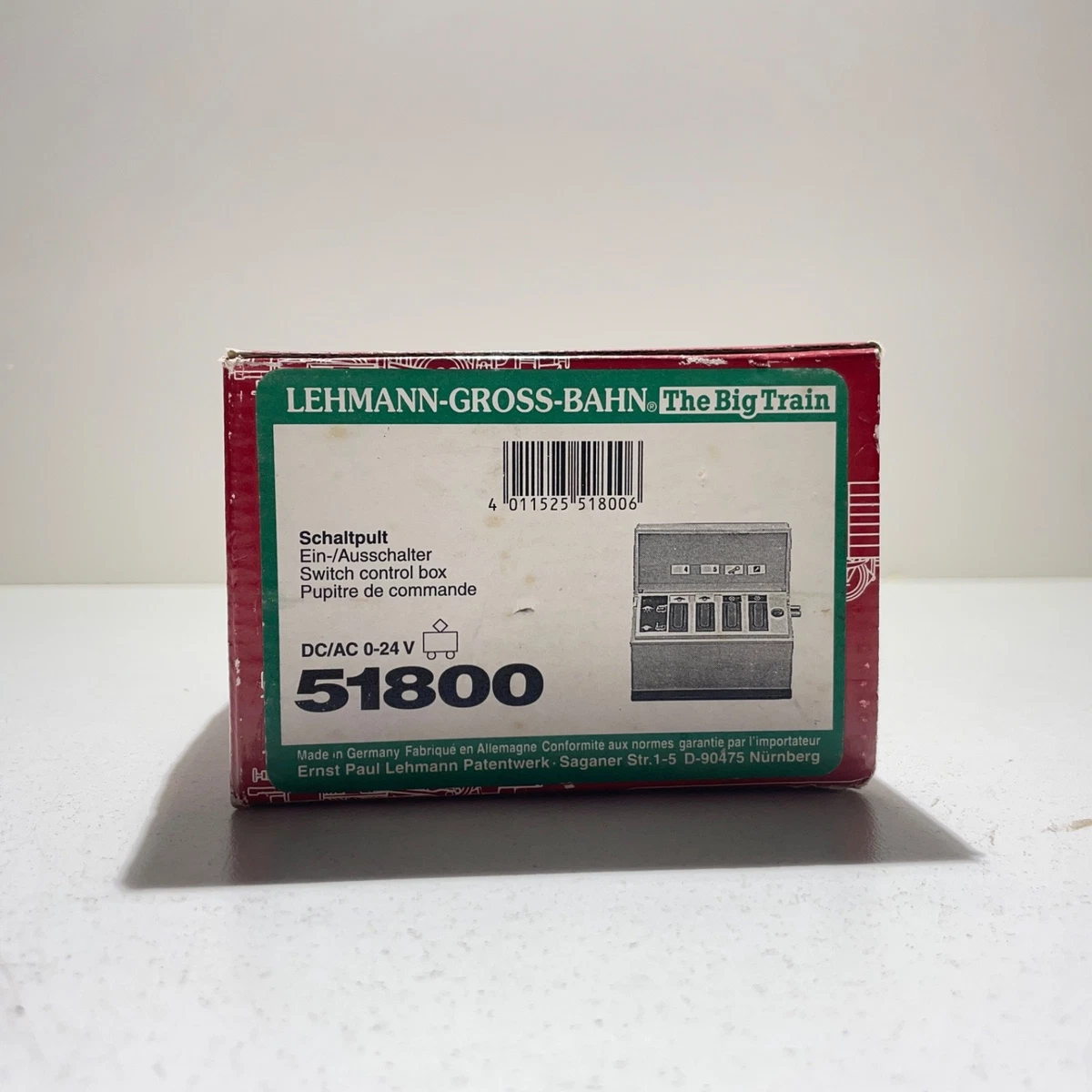 Pupitre De Commande LGB 51800 – Neuf Dans Boîte D’origine – Orange – Allemagne