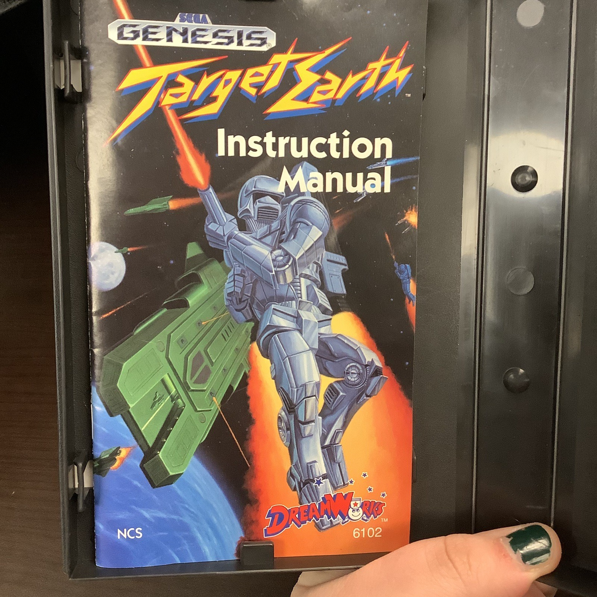 Target Earth (Sega Genesis) CIB Complete! Clean! Tested! Authentic