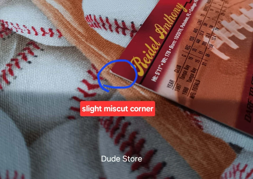 1999 Ultra Gold Medallion Edition - Reidel Anthony #33G - Tampa Bay Buccaneers - Image 3 of 3