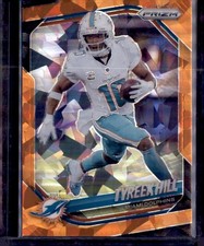 2025 Panini Prizm #249 Tyreek Hill Orange Ice