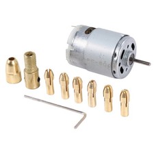 1 sztuka Dc 12 V 500Ma Silnik z 6 sztuk 0,5-3,2Mm Wiercenie Szczypce zaciskowe Elek9194