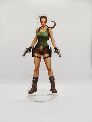 Lara Croft, Tomb Raider, acrylic figure