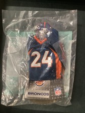 Burger King NFL Jersey #24 Denver Broncos Sealed 2007 Champ Baily