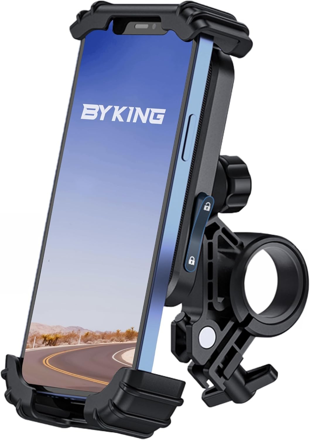 Bike Phone Holder Universal 360 Degree Handlebar Mount for 4.7-6.8 inch