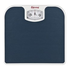 Bilancia Pesapersone Meccanica 1Kg/130Kg Display Grande e Pedana Antiscivolo Blu