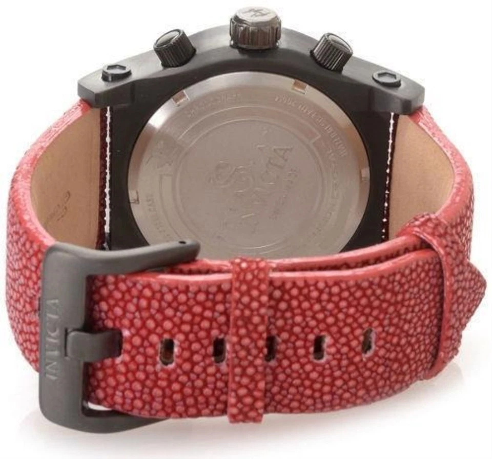 Invicta Reserve 17676 Speedway Swiss Fatto Cronografo Pastinaca Fascia Da Watch - Immagine 2 di 3