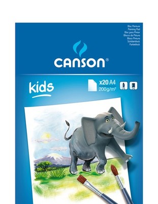 CANSON Malblock DIN A4 200 g/qm 20 Blatt