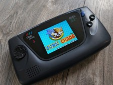 Sega Game Gear Console MLCC Recap, Laminated IPS LCD. Tested & Working