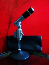 Vintage RARE 1960's Shure 546 / SM56 / SM57 dynamic cardioid microphone w pouch