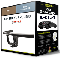 Starre AnhäNgerkupplung für Kia Sportage 2021-2025 V Typ NQ5 Imiola Hak-Pol NEU