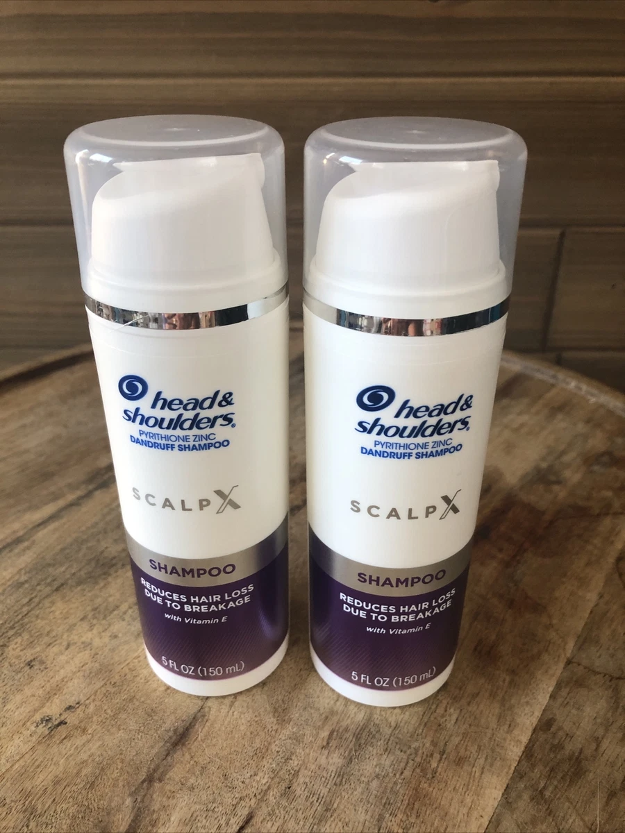 2 Head & Shoulders Zinc Dandruff Shampoo Scalp X Reduce Hair Loss Exp 6/24
