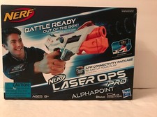 Hasbro Nerf Laser Ops Pro AlphaPoint Battle Ready out of the box, NEW in package