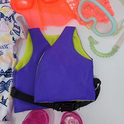 Our Generation OG 18" Doll Clothing Lot Beachwear Swimwear Swimsuits - Picture 5 of 11