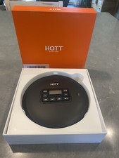 HOTT CD204 Portable CD Player Personal Compact CD Player USB Cord No Headphones