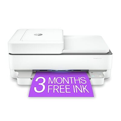 HP ENVY 6455e Wireless Color Inkjet Printer, Print, scan, copy, Easy setup, Mobi