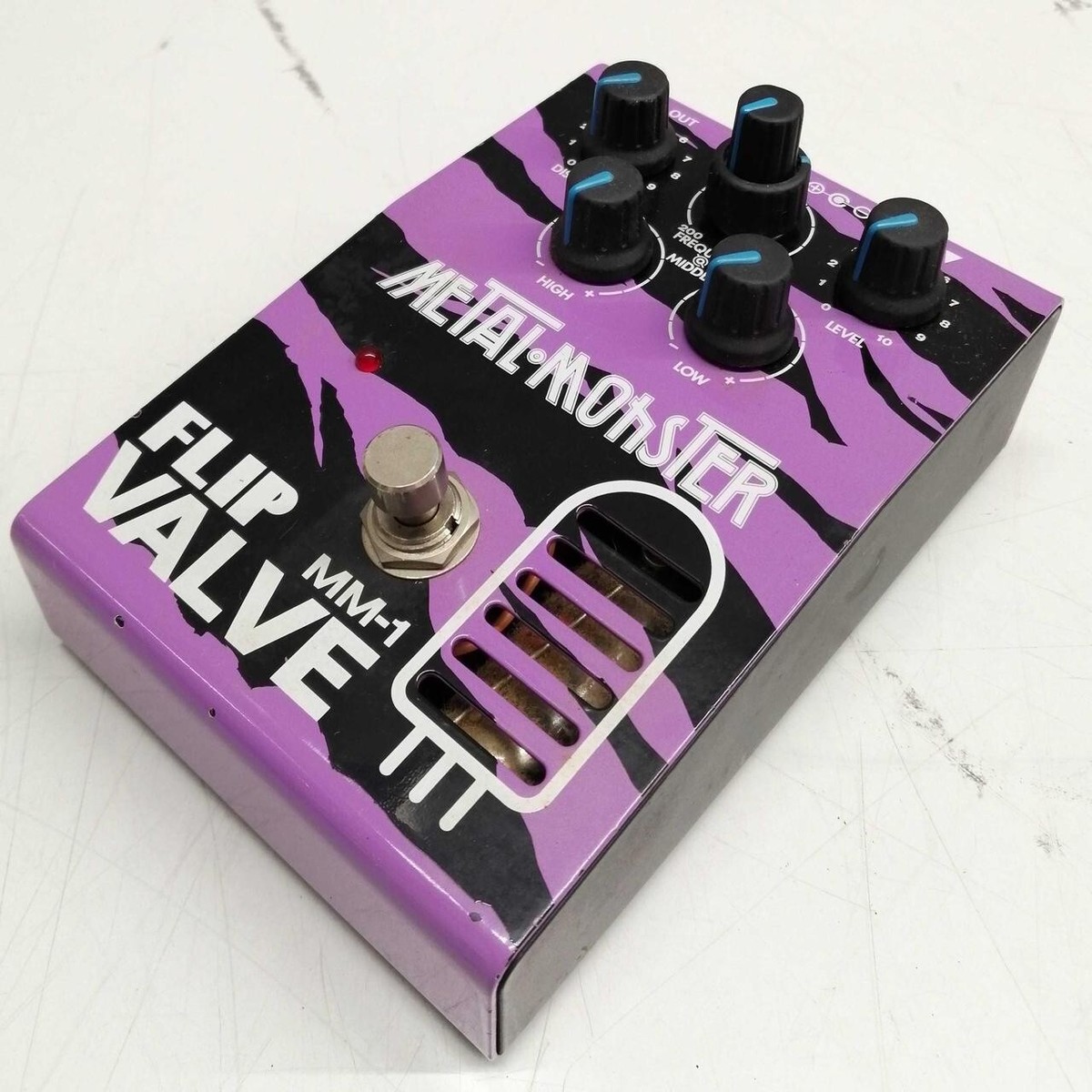 グヤトーンFLIP VALVE MM-1 チューブディストーションエフェクター Guyatone MM-1 Metal Monster MIJ Flip Valve Tube Distortion