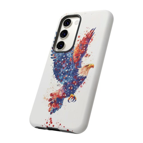 Bald Eagle USA Stars - Phone Ink Case for iPhone, Galaxy, Pixel - Picture 227 of 281