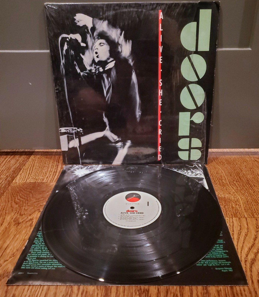 #XX02【希少な名盤】doors ALIVE! SHE CRIED レコード Alive, She Cried [Vinyl] - The Doors Official Online Store