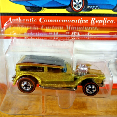 Hot Wheels Vintage Collection Redline The Demon Gold Yellow China