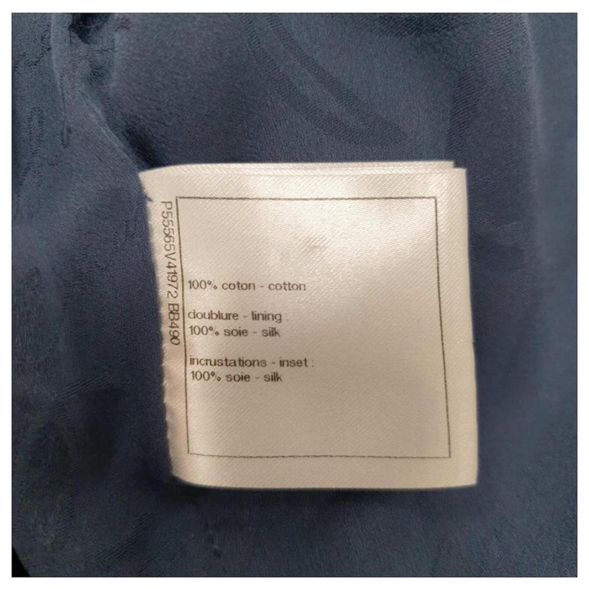 CHANEL 17C PARIS CUBA BLUE CC LOGO BUTTON JACKET BLAZER FR38 CHANEL 17C PARIS CUBA BLUE CC LOGO BUTTON JACKET BLAZER FR38