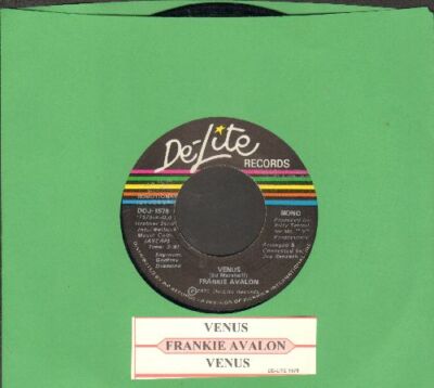 Avalon, Frankie - Venus De-Lite 1578 Vinyl 45 rpm Record