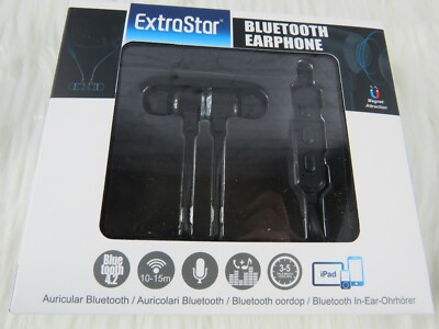 ExtraStar Bluetooth Wireless Earphone/ Headset Stereo Built-in MIC 4.2