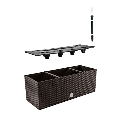 4X Blumenkaten Blumentopf Rattan-Optik Im Balkonkaten Vergleich 2025