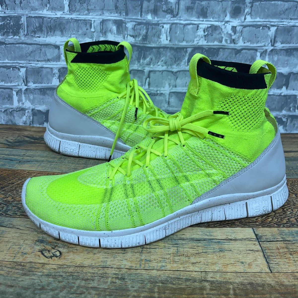 Nike Free Mercurial Superfly 'HTM' Volt White 689466-711 Nike Free Mercurial Superfly 'HTM' Volt White 689466-711