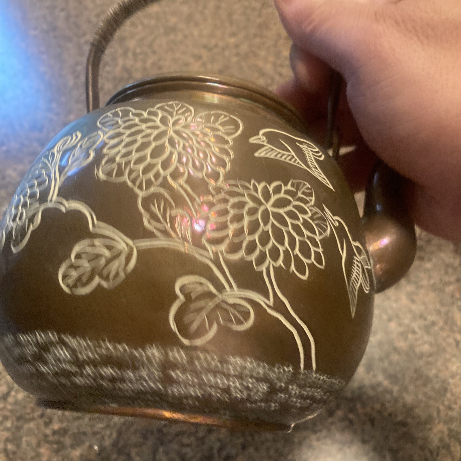 Vintage Copper and Brass Teapot Lot of 2 eBay