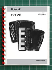Roland FR-7x & 7xb - Manuale utente 2 in 1 riferimento utente - 149 pagine - Made in USA